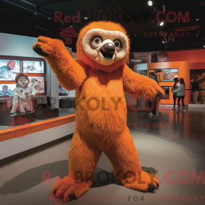 Mascottefiguur van een...