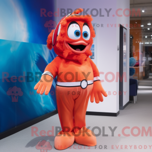 Mascottekarakter van een...