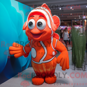 Mascot character of a Red...