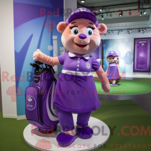 Mascottefiguur van een...