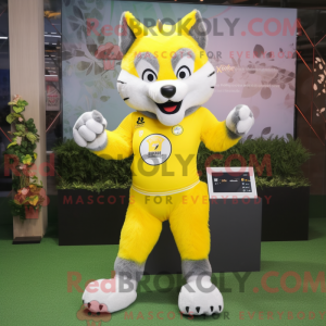 Mascot karakter van een...