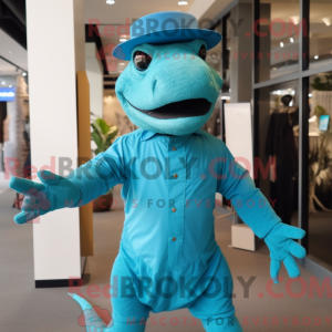 Personnage mascotte d un...