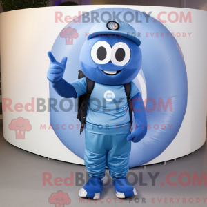 Maskottchenfigur eines Blue...