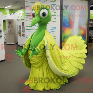 Mascot character of a Lime...