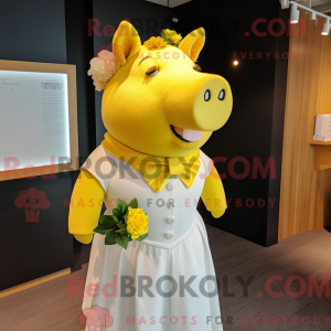 Mascot character of a...