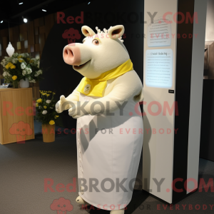 Mascottekarakter van een...