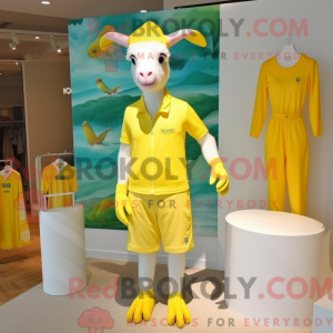 Mascot karakter van een...