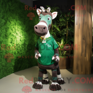 Mascot karakter van een...