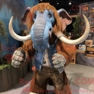 Mascottefiguur van een...