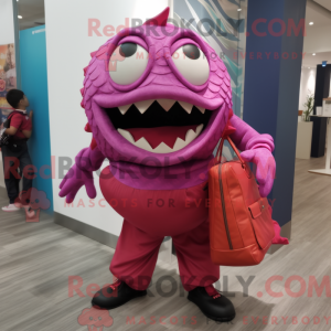Maskot karakter af en...