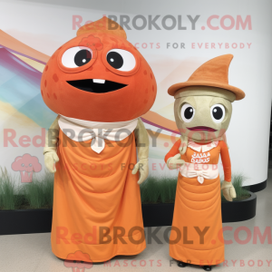 Maskot-karakter af en...