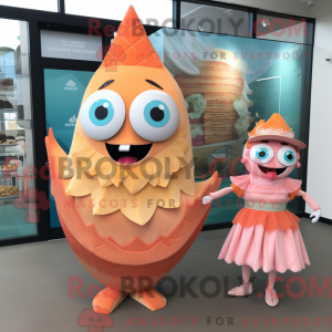 Mascottekarakter van een...