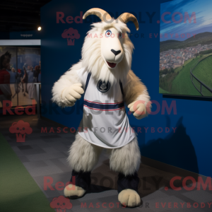 Mascot character of a Navy...
