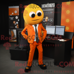 Mascottefiguur van een...