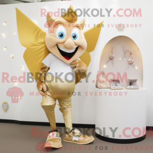 Mascottefiguur van een...