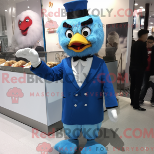 Maskottchen eines Blue...