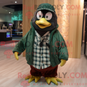 Mascottefiguur van een...