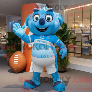 Mascot karakter van een Sky...