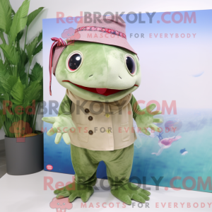Mascot karakter van een...