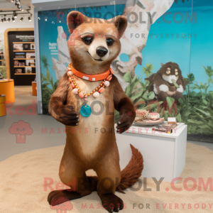 Mascot karakter van een...