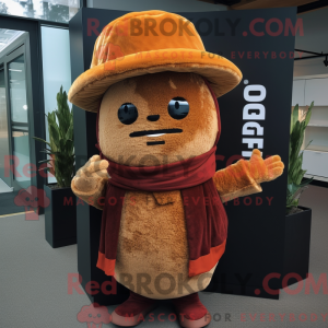 Mascot character of a Rust...
