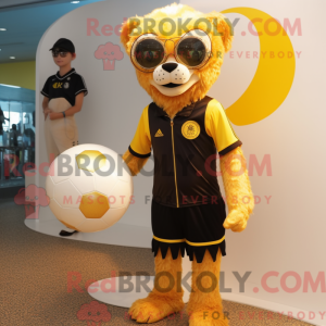 Mascot character of a Gold...