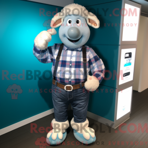 Mascottekarakter van een...