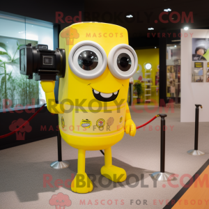 Mascot character of a Lemon...