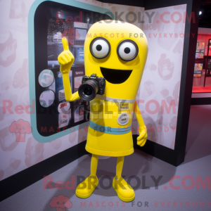 Mascot character of a Lemon...
