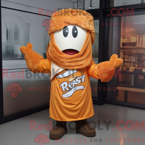 Mascot karakter van een...
