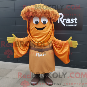 Maskotkarakter af en Rust...