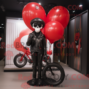 Personaje mascota de globos...