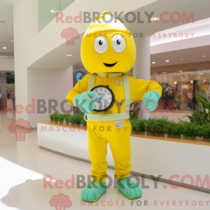 Mascot karakter van een...