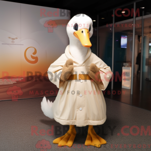 Mascot karakter van een...