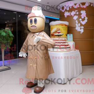 Mascot karakter van een...