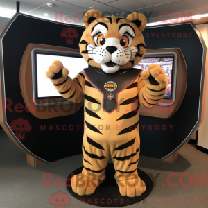 Postava maskota Tan Tiger...