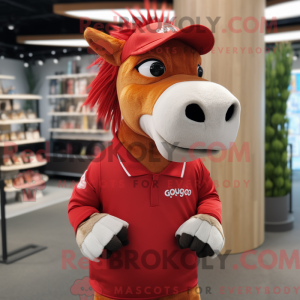 Personnage mascotte d un...