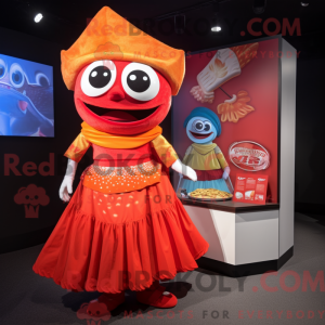 Personaje mascota de Red...