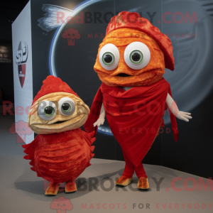 Mascottekarakter van een...