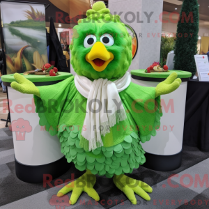 Maskot karakter af en...