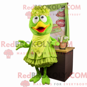 Mascot karakter van een...