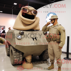 Máscara de um soldado da...