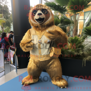 Mascot character of a Gold...