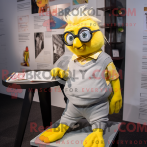 Personnage mascotte d un...