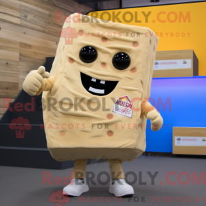 Mascottefiguur van een...
