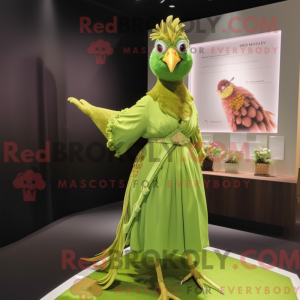 Mascottefiguur van een...