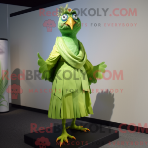 Mascot character of a Lime...
