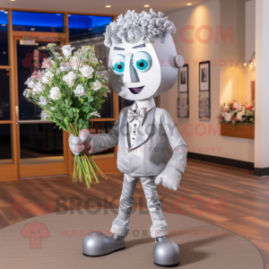 Silver Bouquet Of Flowers...