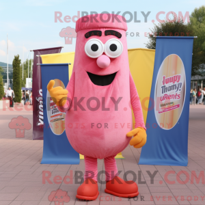 Mascottekarakter van een...