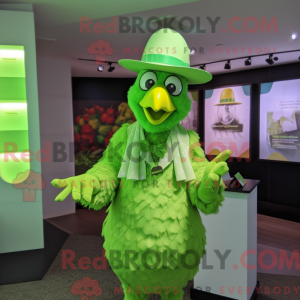 Mascot karakter van een...